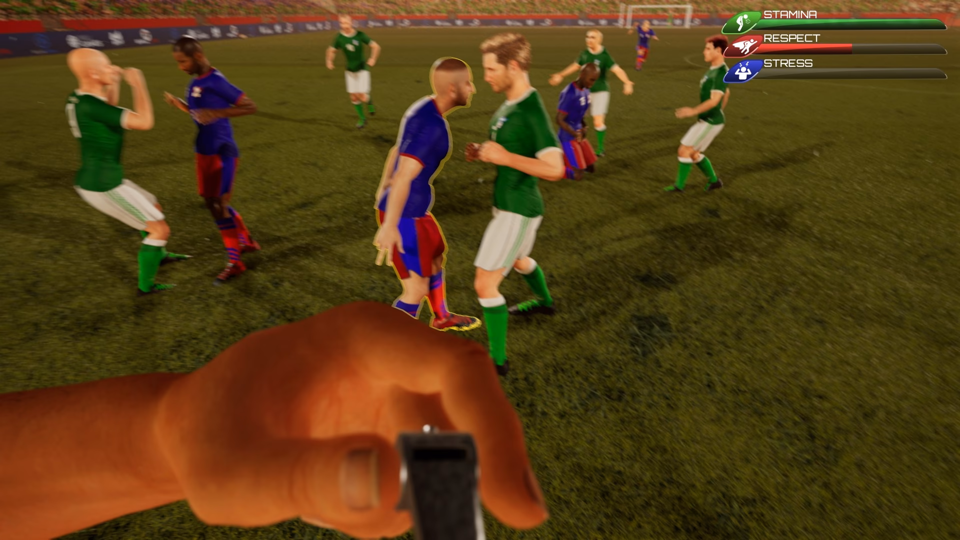 What is a referee game?