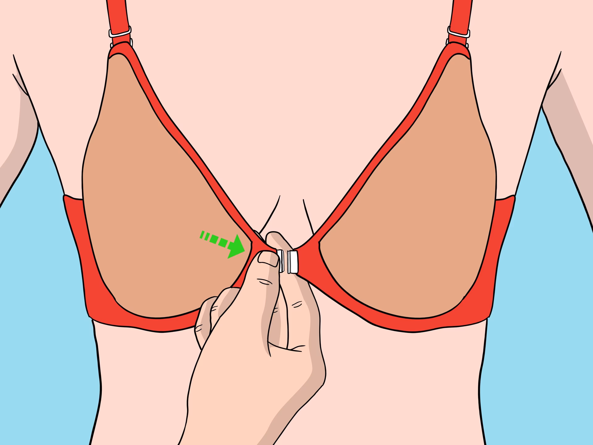 Can you undo a girl's bra?