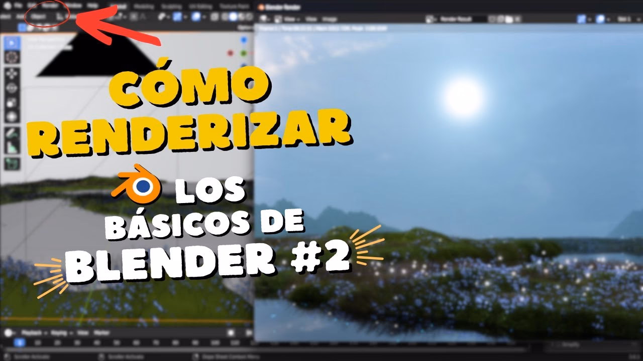 ¿Qué es renderizar en Blender?