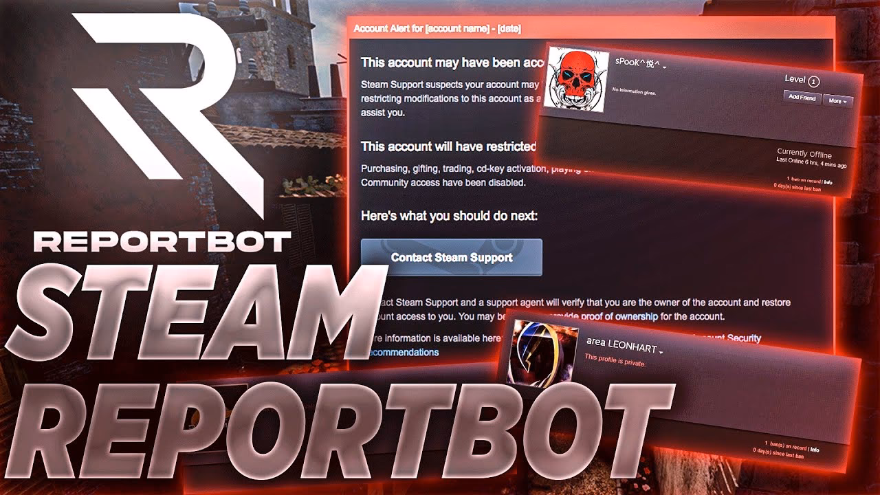 What is a CSGO report bot?