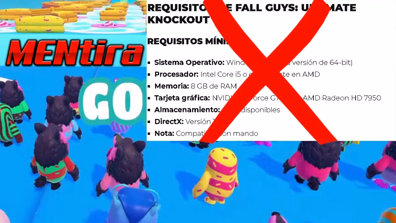 ¿Qué se necesita para jugar Fall Guys en PC?