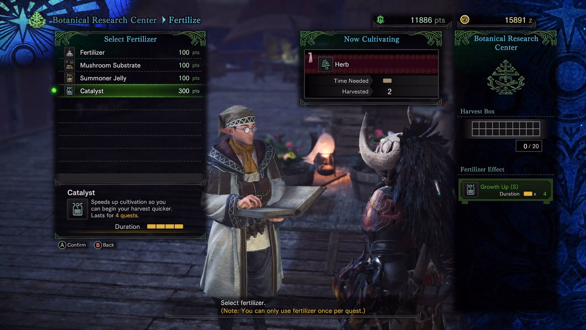 What are research points in Monster Hunter World?