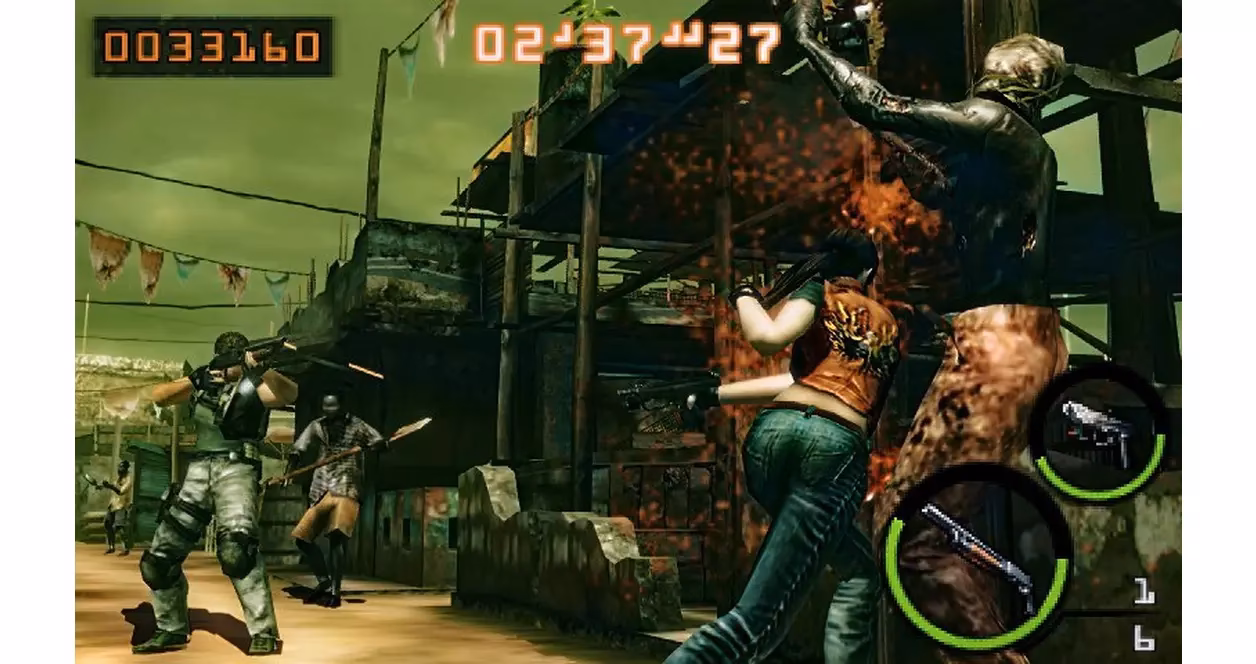 How do I play mercenaries United in Resident Evil 5?