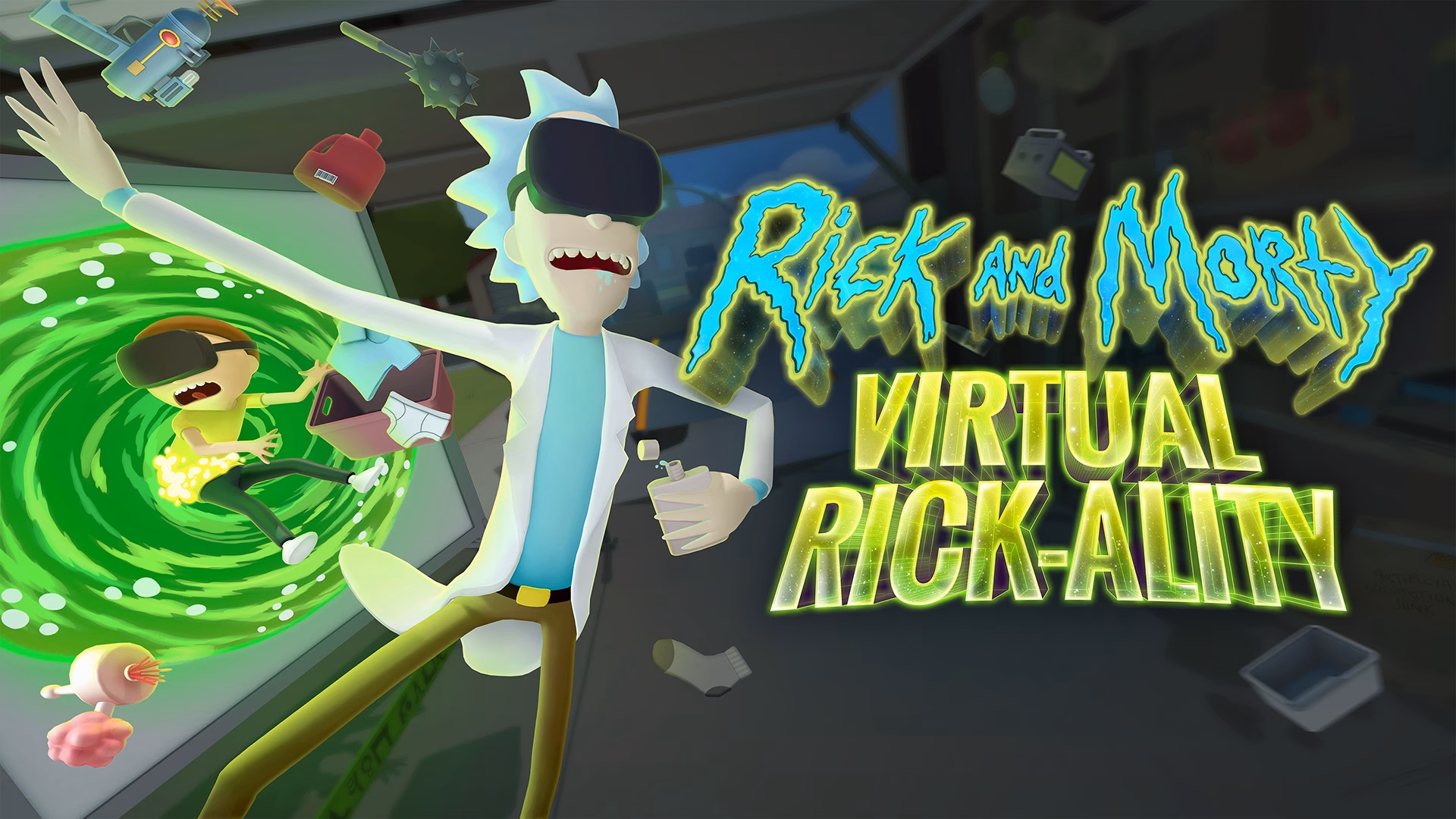 Does Rick and Morty require a VR headset?