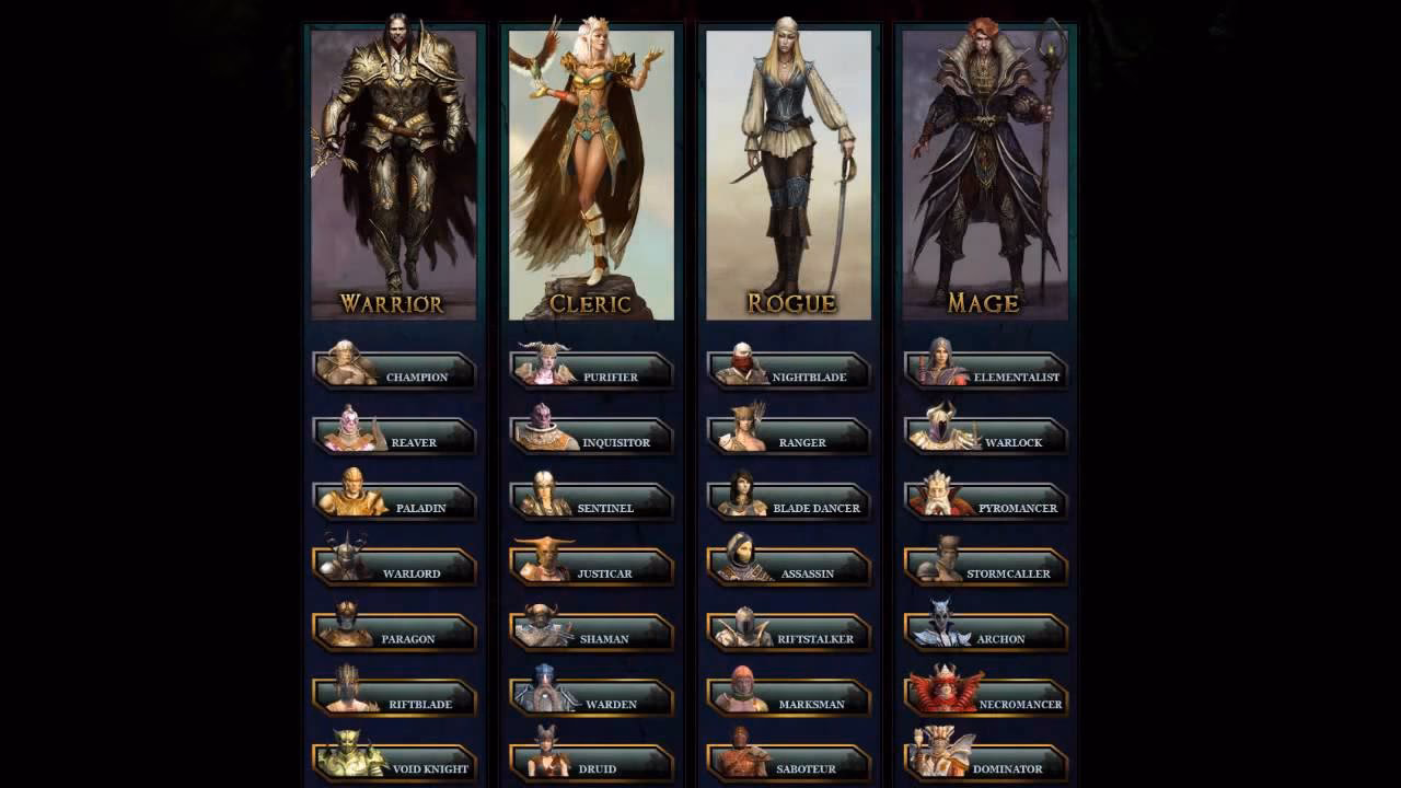What is a class in rift?
