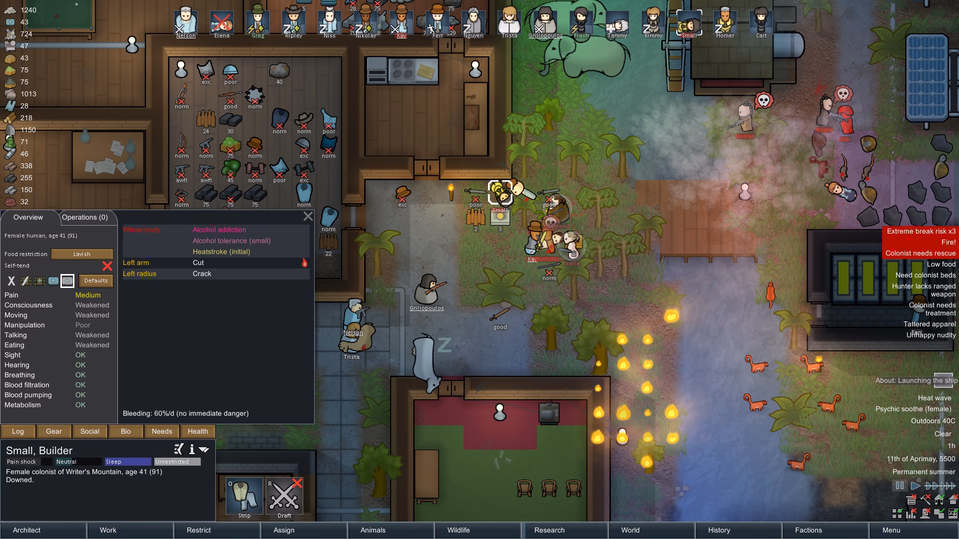 Is Rimworld a sci-fi sim?