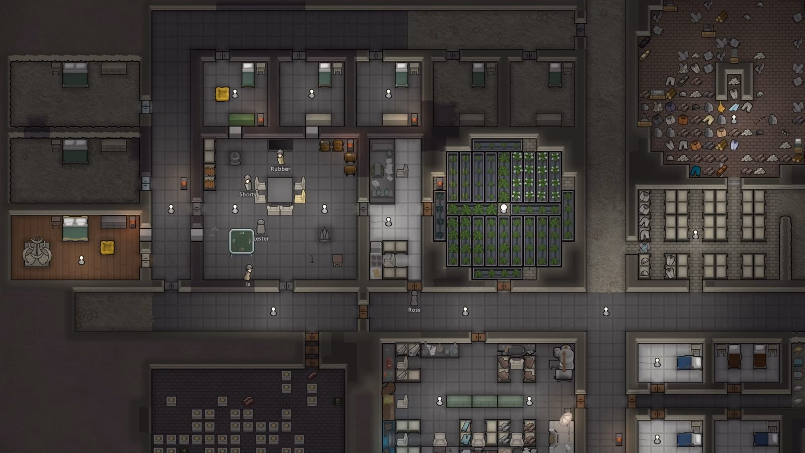How important is the size of a room in Rimworld?