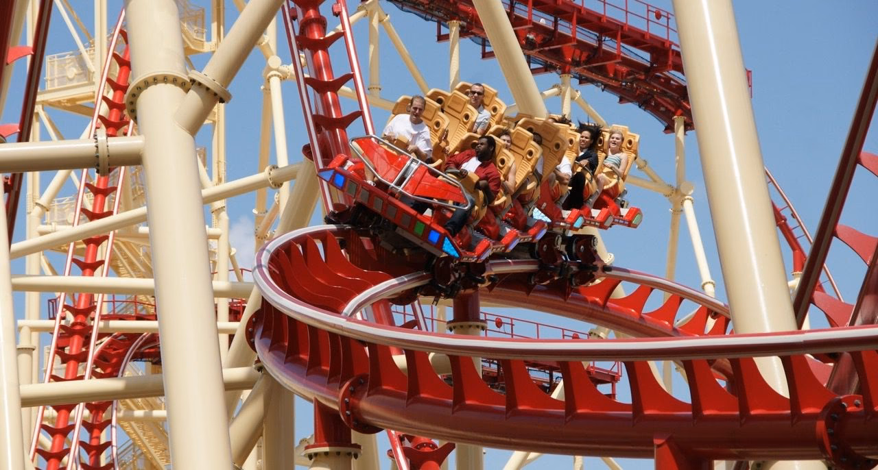 Where can I find a Rip Ride Rockit roller coaster?