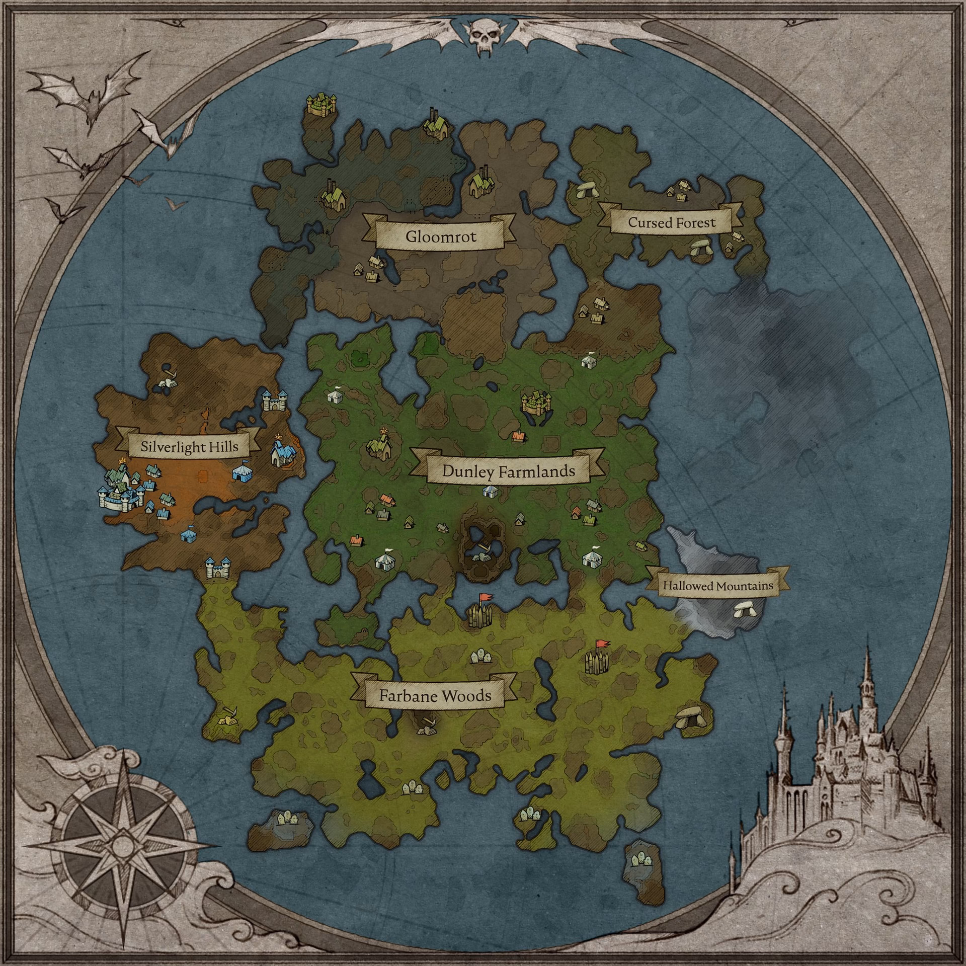 How do you plan a route in V rising?