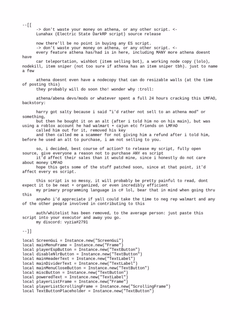 Are es scripts read-only?