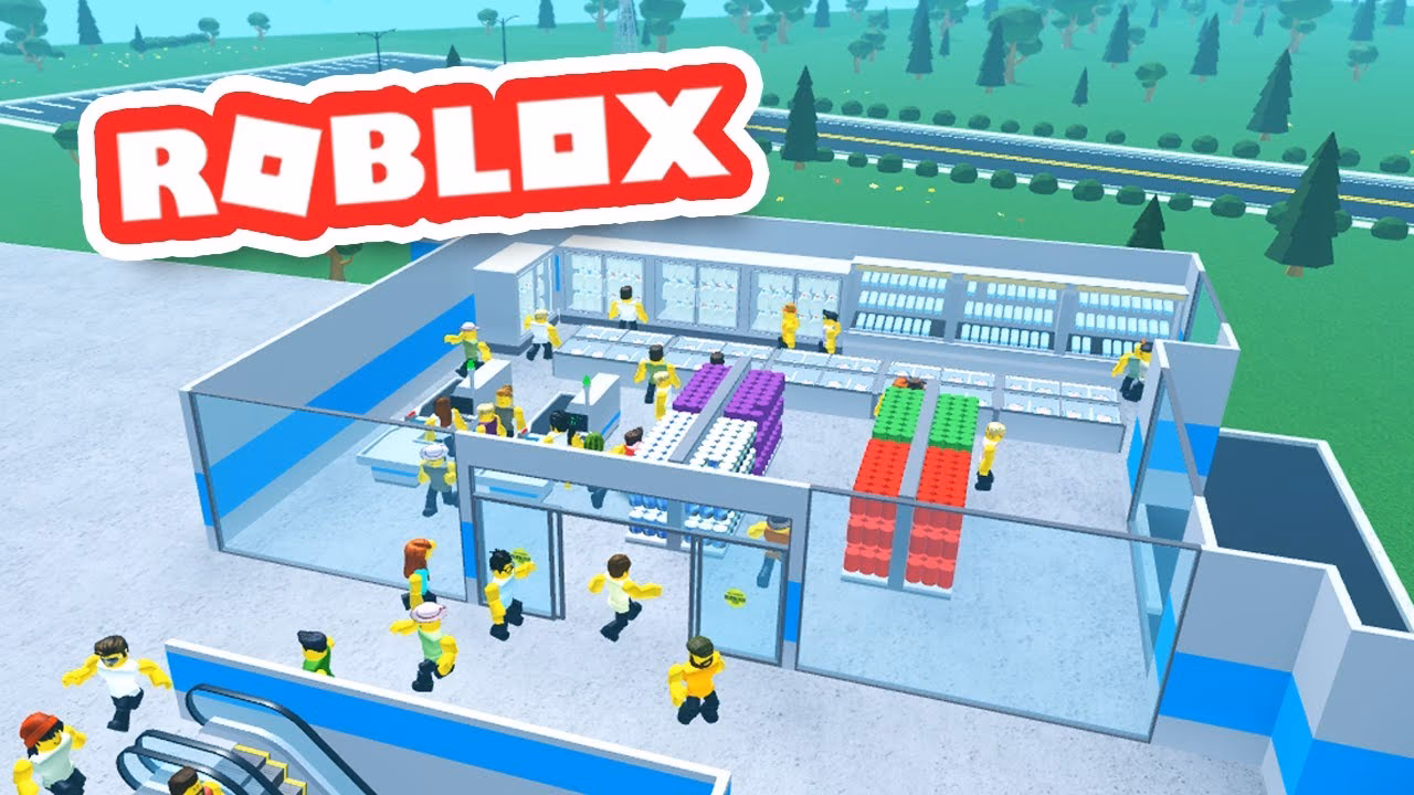 What is supermarket tycoon on Roblox?