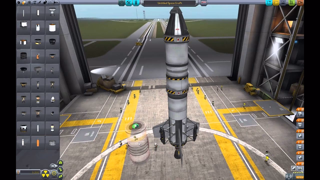 Why do rocket decouplers have crossfeed?
