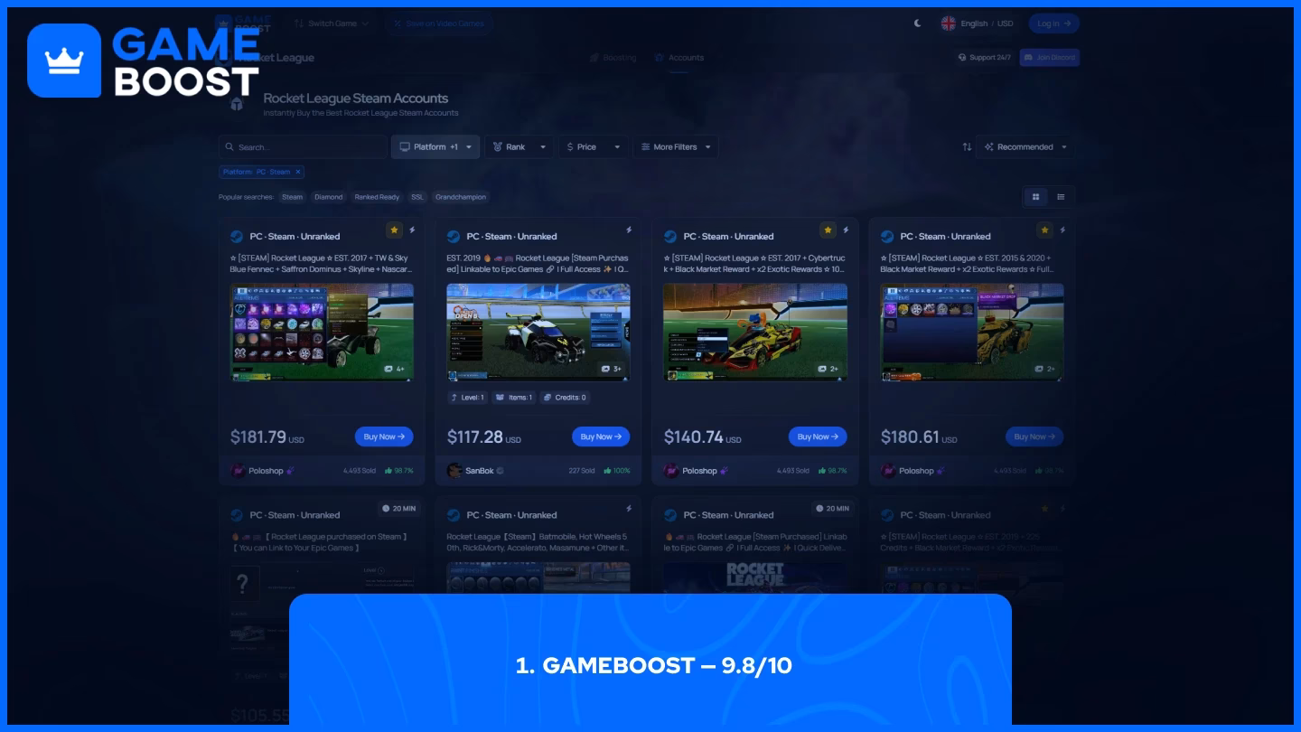 Should you buy a Rocket League account?