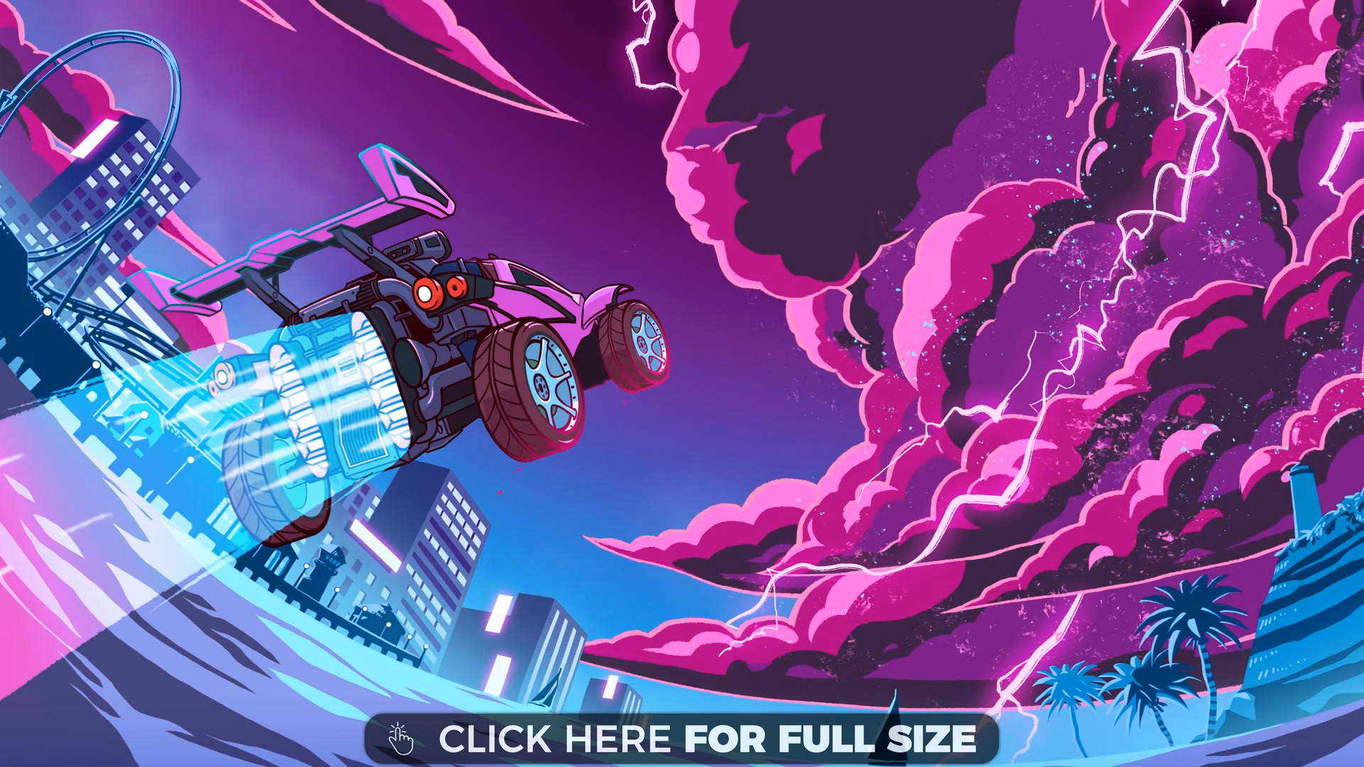 How many 4K Rocket League wallpapers are there?