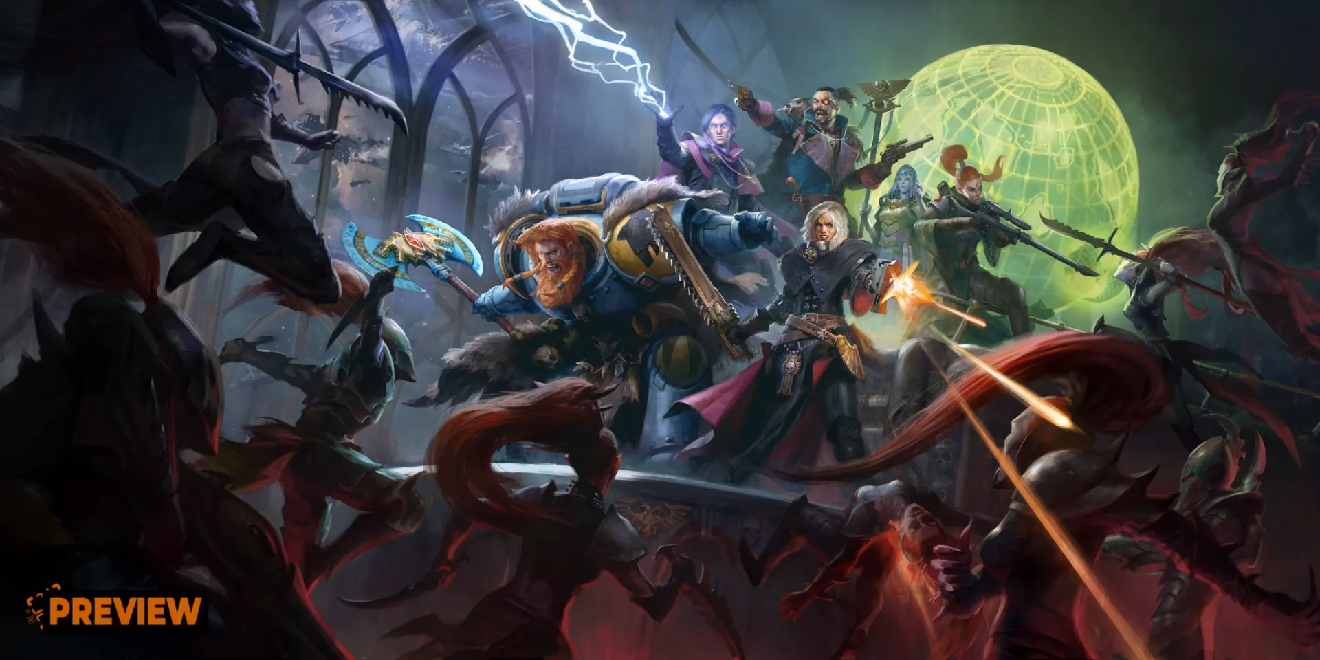 Is Warhammer 40,000 Rogue Trader available?