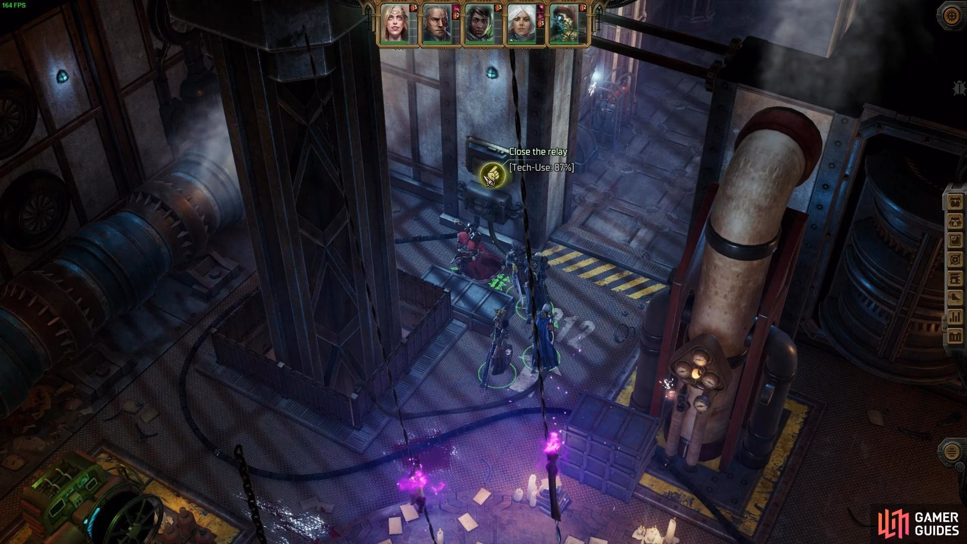 How do you solve the first galvanic hymn puzzle in Rogue Trader?