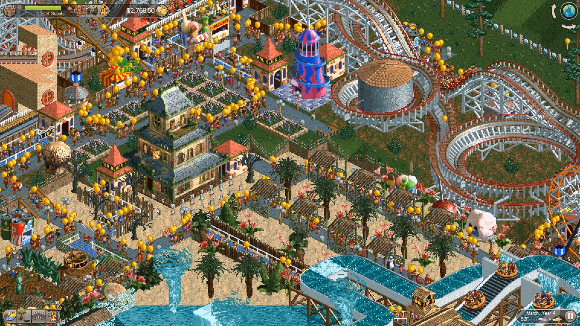 How to play Roller Coaster Tycoon Classic?