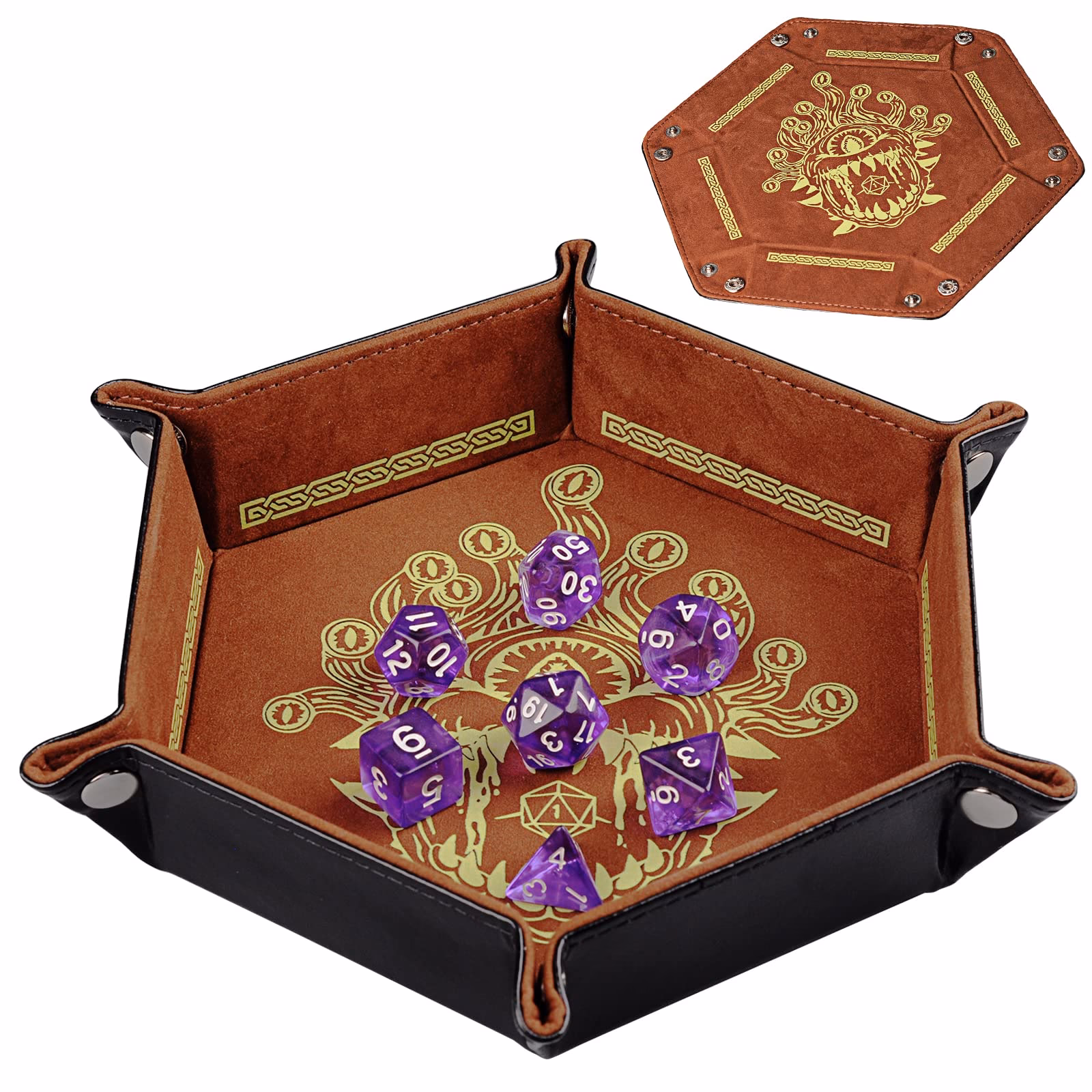How do I use the forged dice trays?