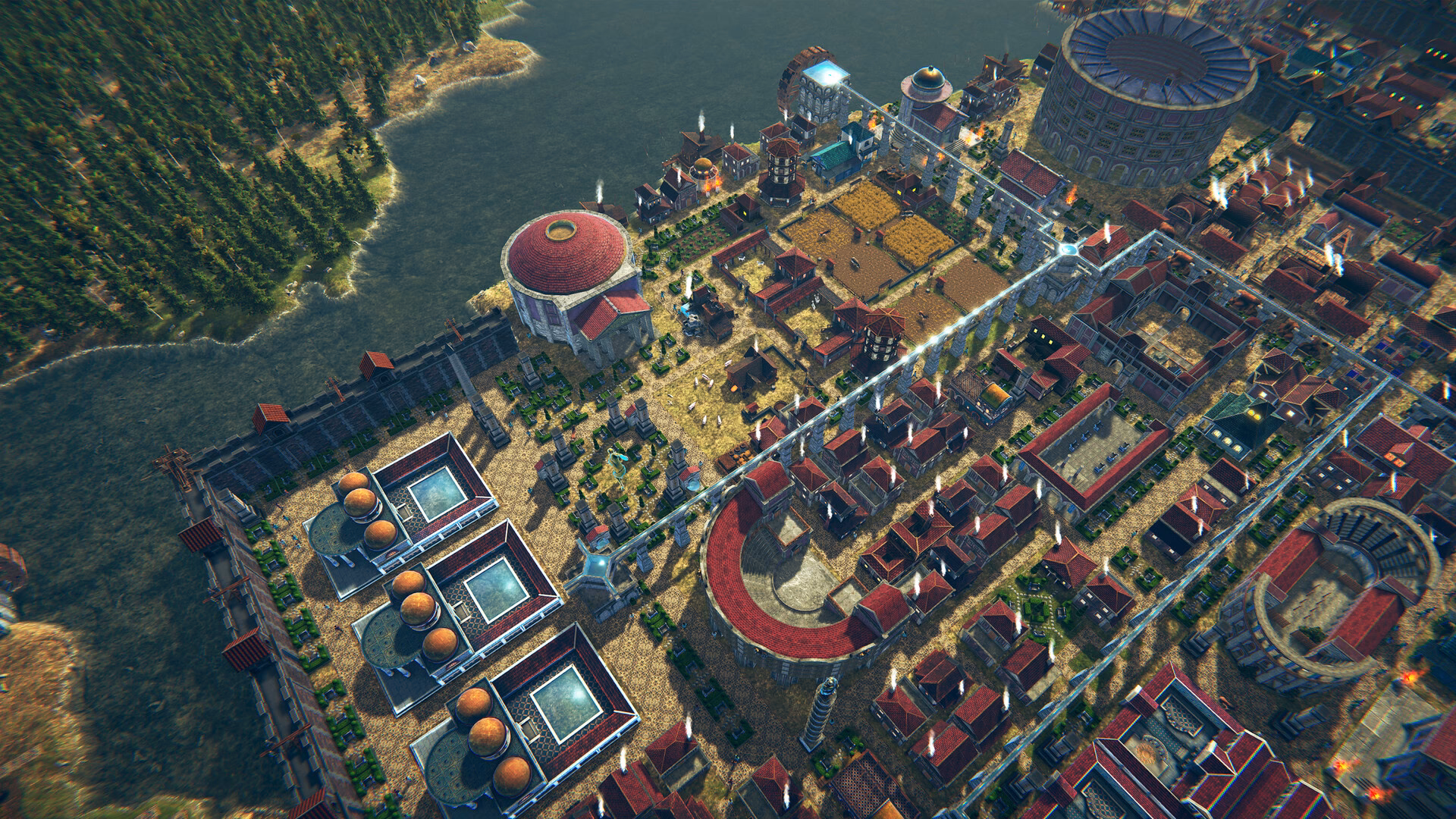 What is Roman triumph survival city builder?