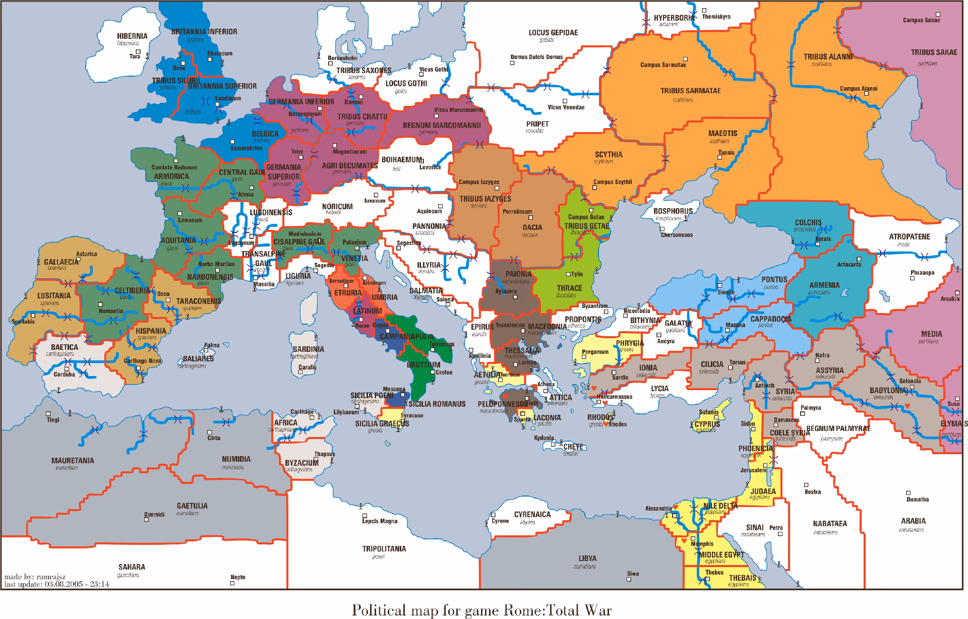 Does Rome Total War have a strategy map?