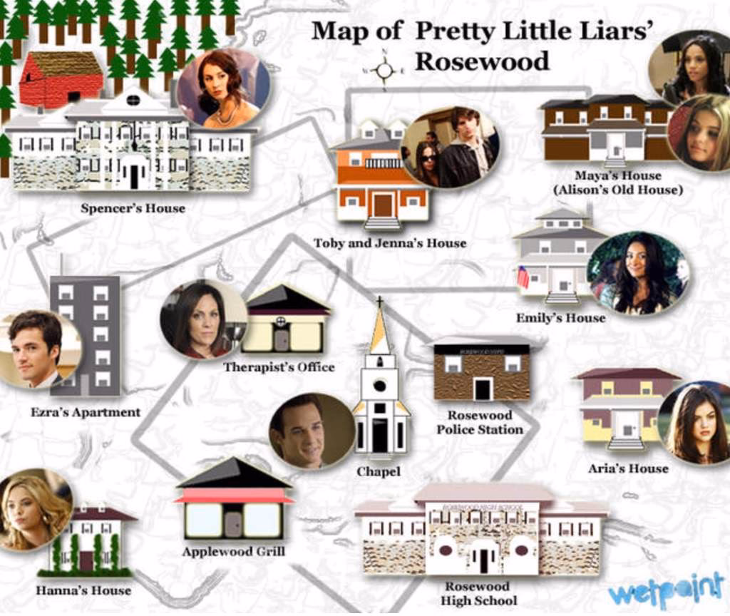 Where can I find Rosewood maps?