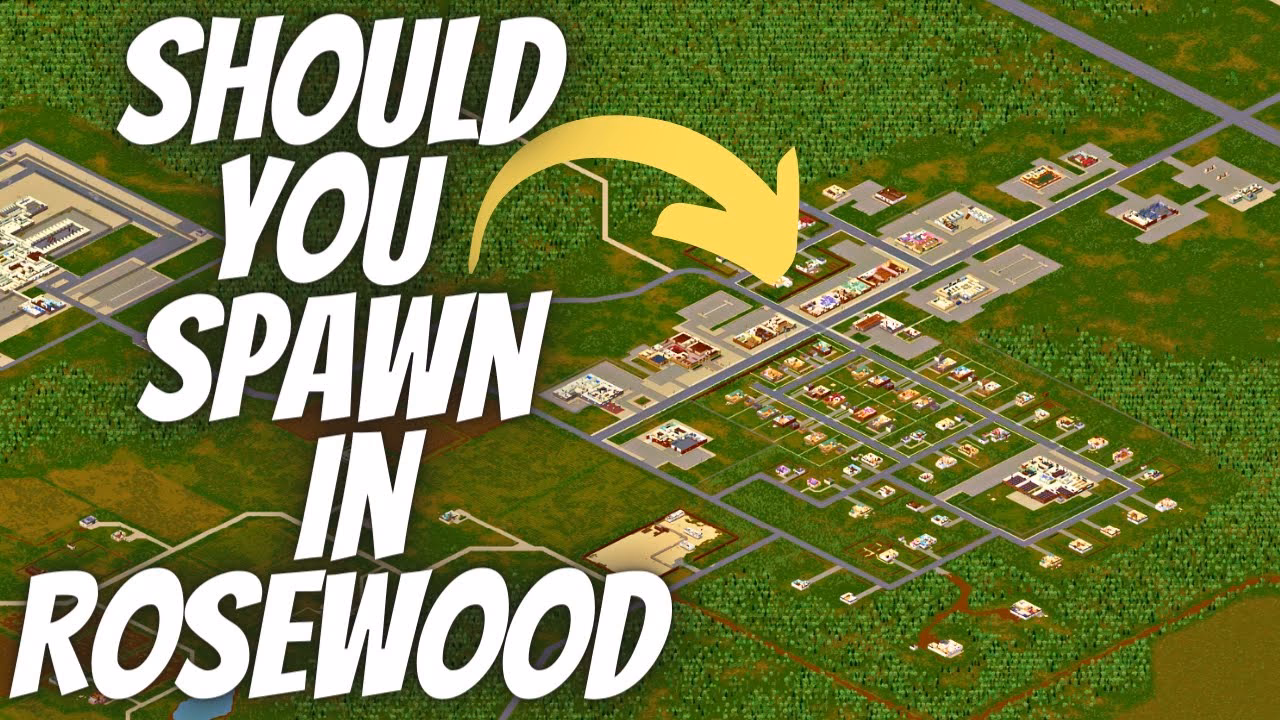 What is the difference between Rosewood and Project Zomboid?