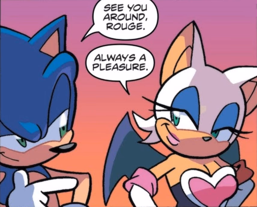What does Rouge call Sonic in Sonic Generations?
