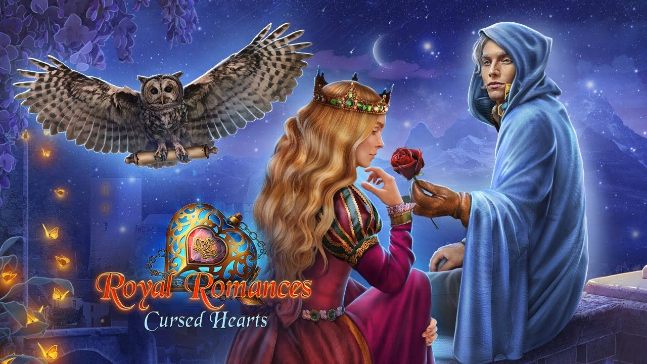 How many items are included in Royal romances cursed Hearts DLC?