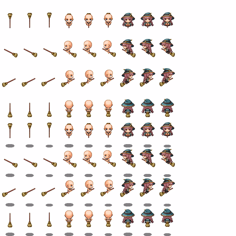 How do I make a sprite sized correctly in RPG Maker?