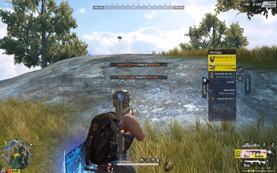 ¿Qué son los gráficos de Rules of Survival?