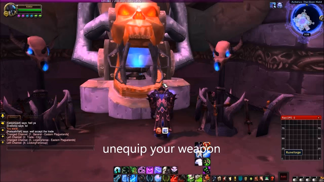 Which is a good runeforge for a Death Knight?