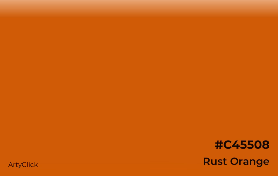 What is the color rust with hexadecimal code b7410e?