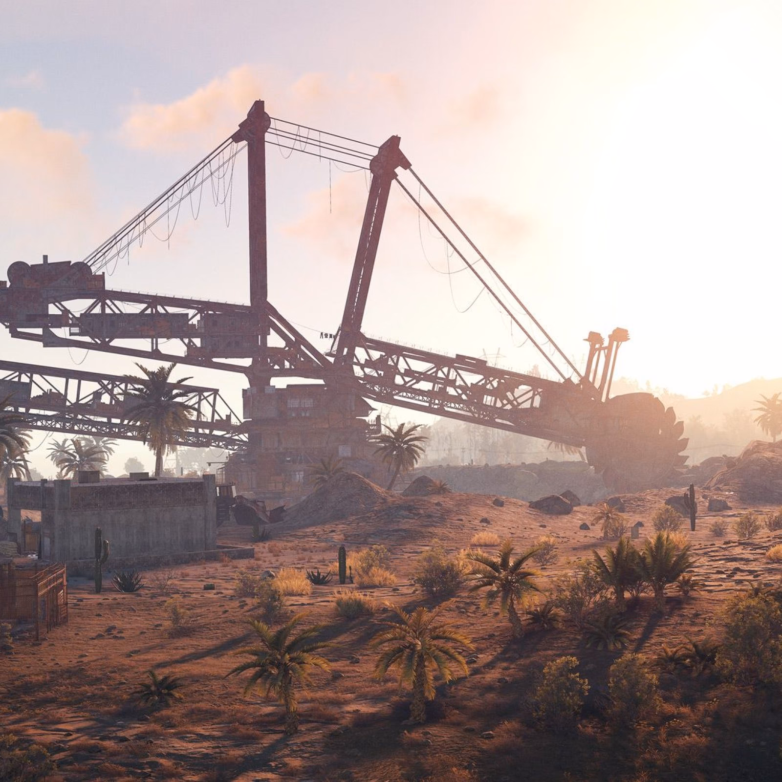 Does rust giant excavator have an airdrop terminal?