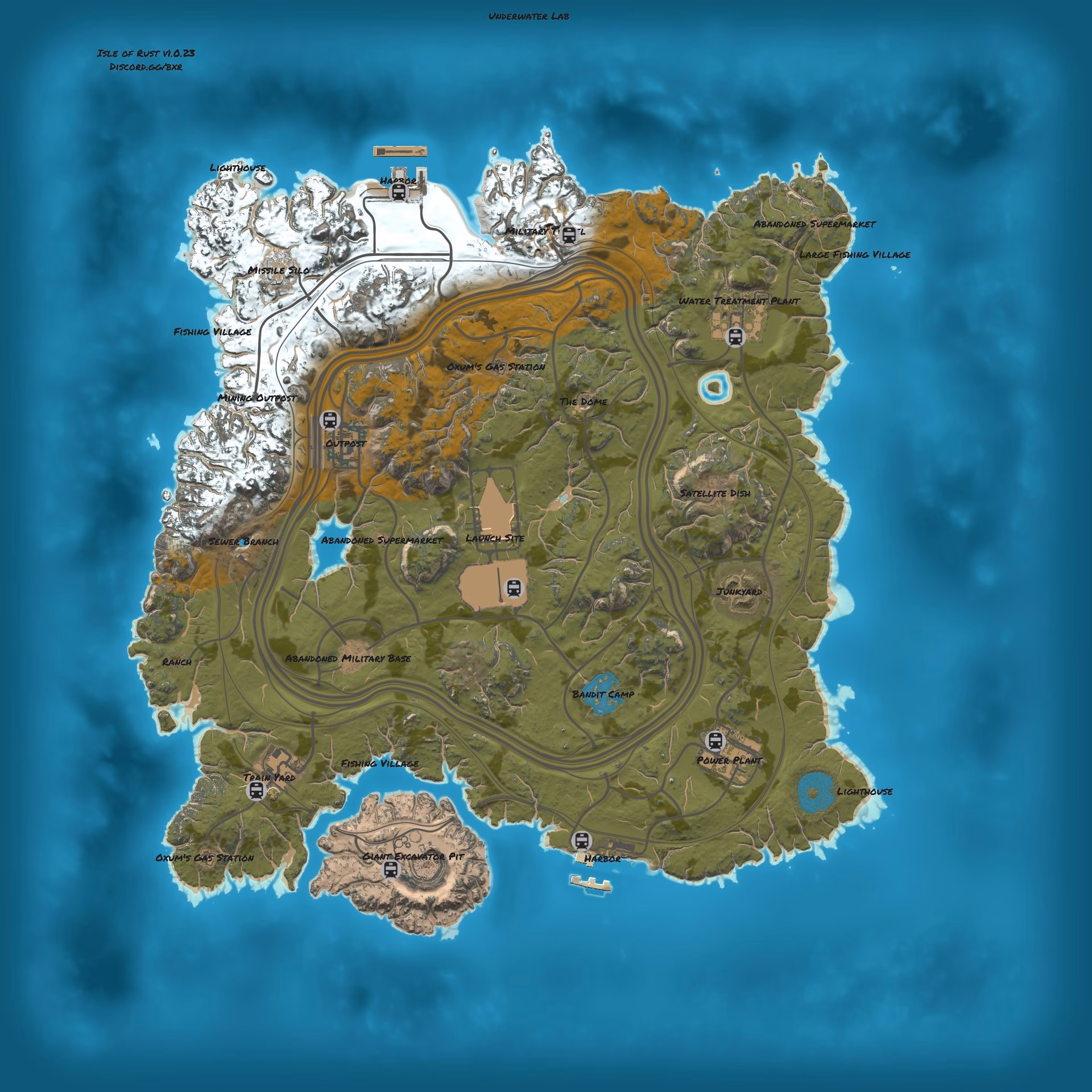 What is the best custom map on Rust?