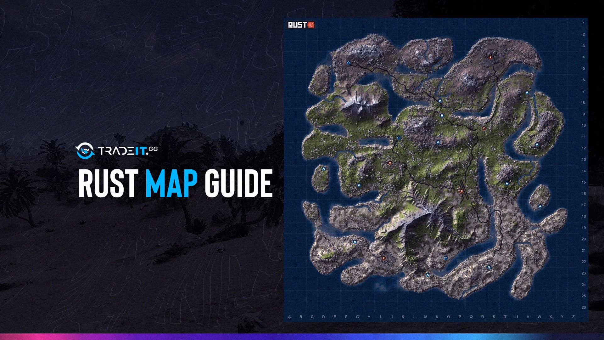 What is a procedural map in rust?