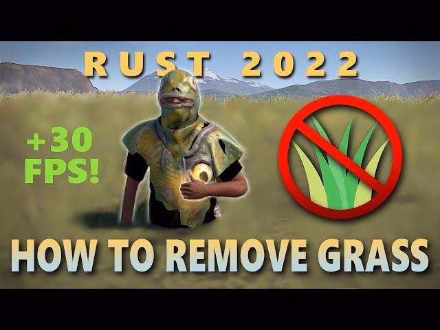 How do I disable grass in rust?