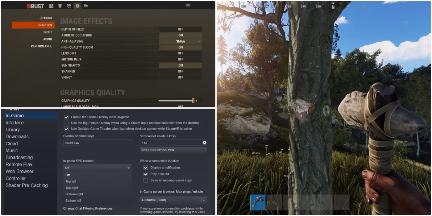 How do I get a ping in rust?