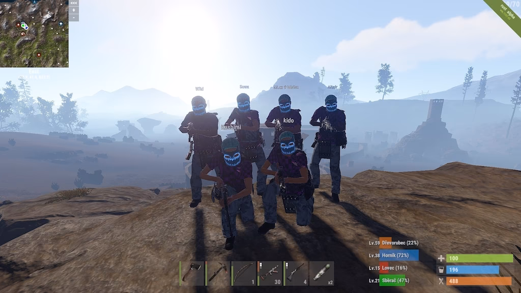Who can create a team in rust?