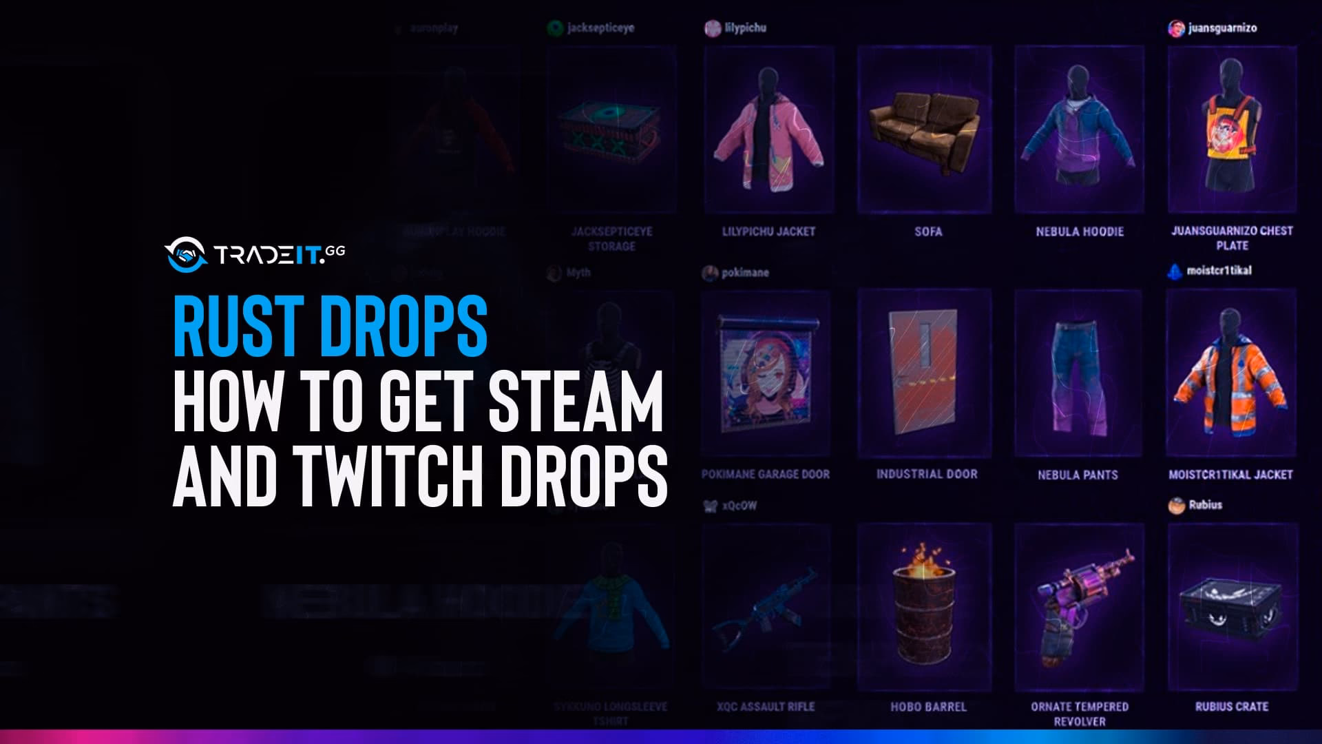 How do you unlock rust Twitch drops?