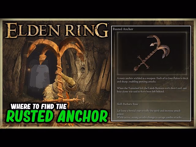 Where can I find rusted anchor?