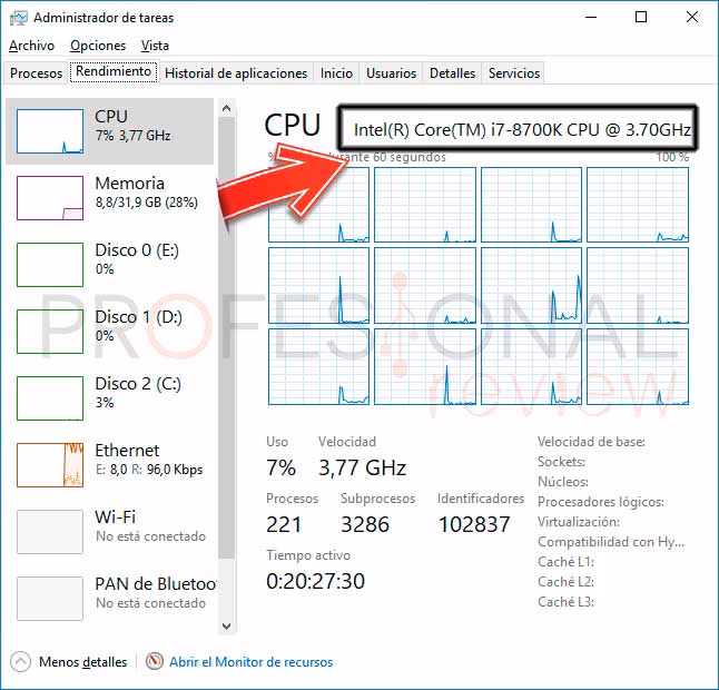 ¿Cómo saber cuántos núcleos y procesadores lógicos tiene Mi PC?