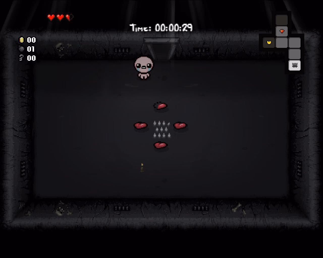 What happens if Isaac resets a sacrifice?