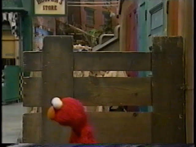 Can Elmo be Grouchy on Sesame Street?