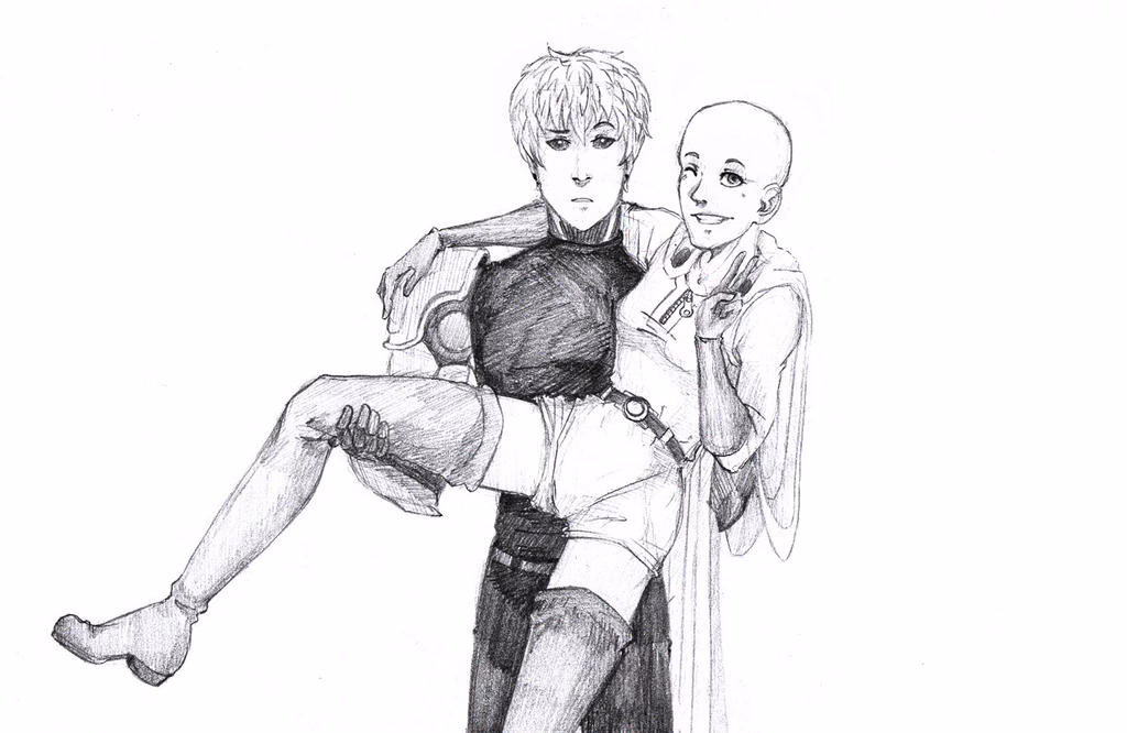 Why did genos owe Saitama his life?