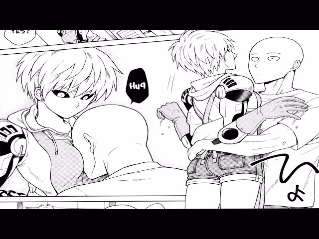 How many times do genos and Saitama share clothes?