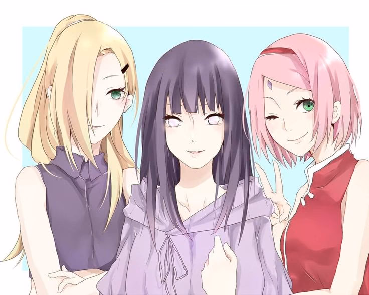 Why do Ino and Sakura kiss each other?