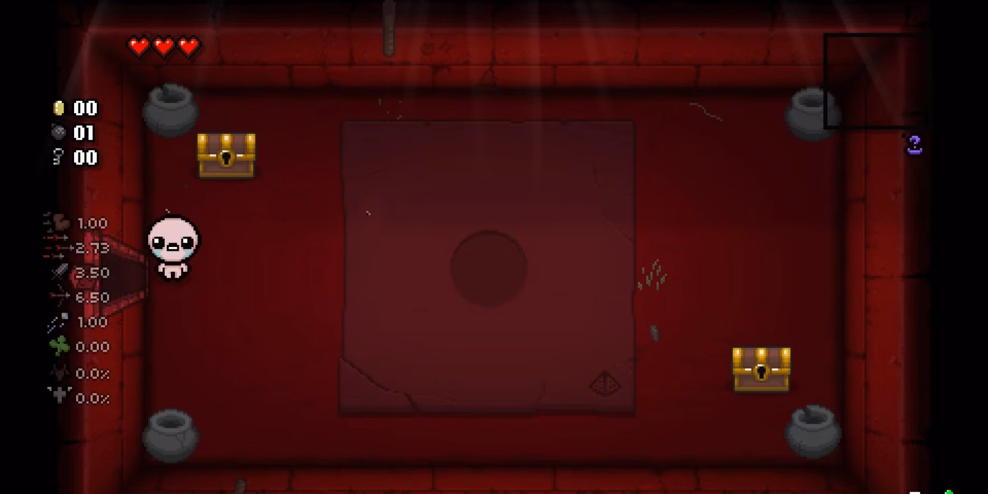 ¿Qué problema tiene Isaac en The Binding of Isaac: Rebirth?
