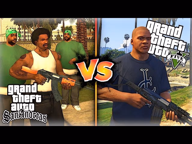 How many years between San Andreas and GTA 5?