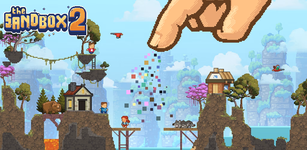 What is pixel God sandbox evolution?