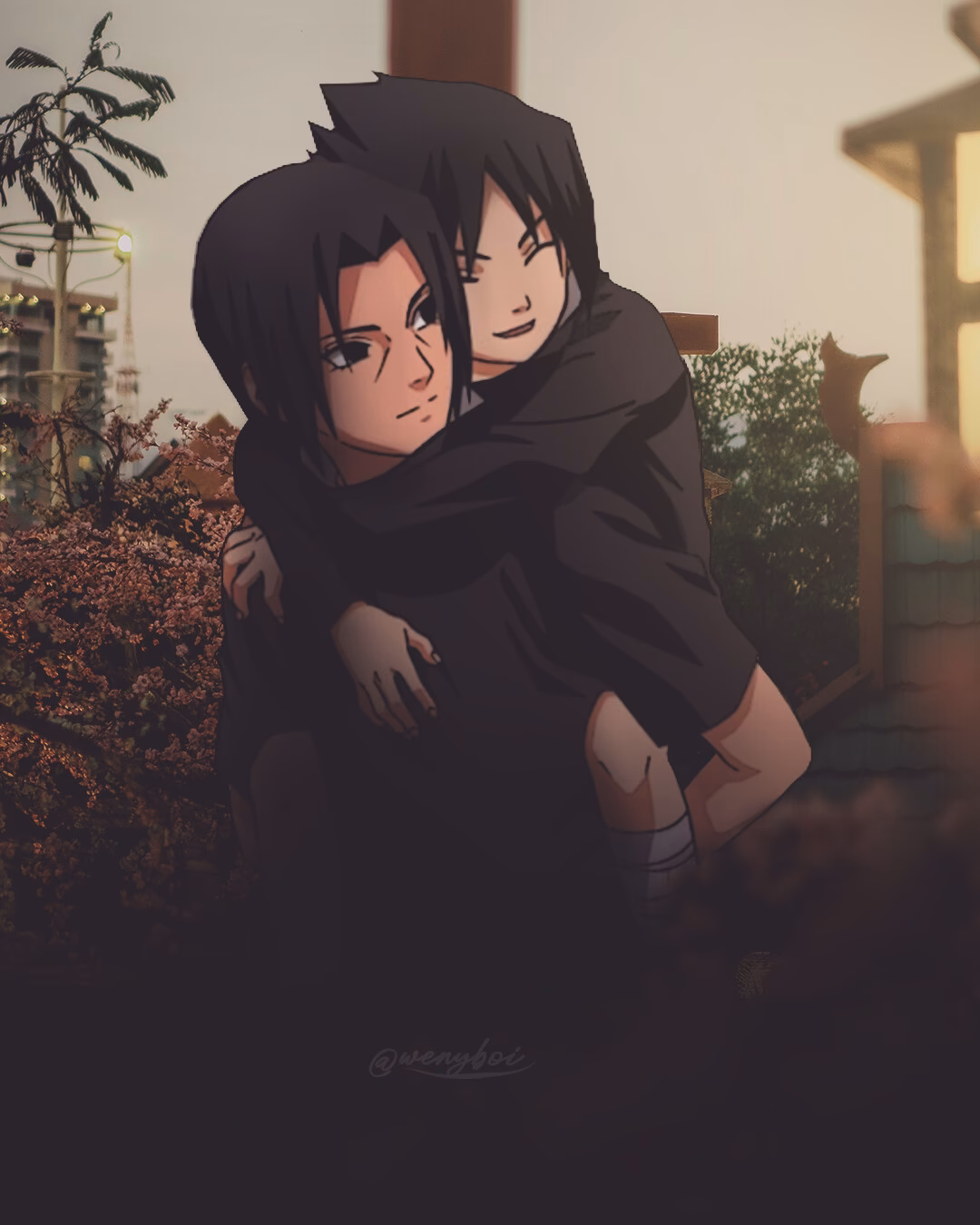 How old is Sasuke vs Itachi?